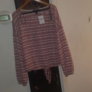 Forever 21 Tops - NWT red stripe top Forever 21 Forever 21 Tops - NWT red stripe top Forever 21